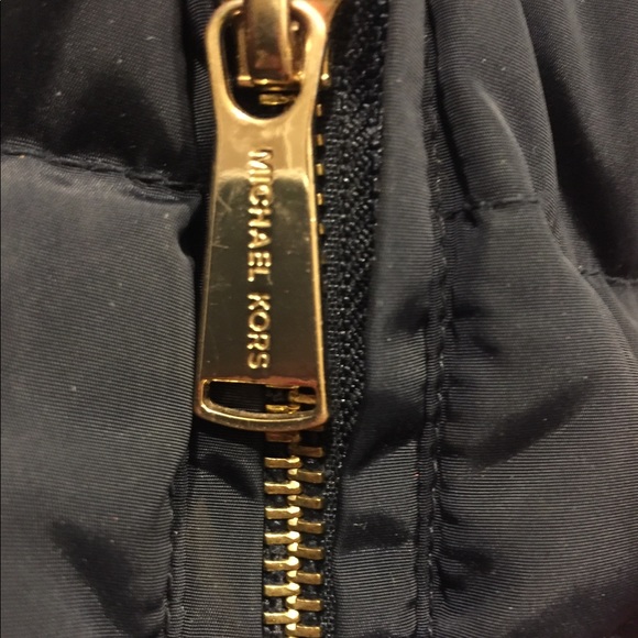 Michael kors winter coat. Navy. Medium - Picture 3 of 3